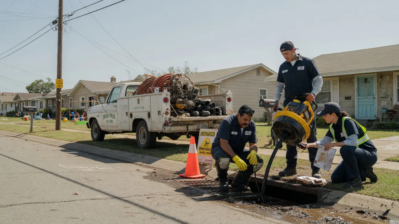 Drain Cleaning in Elkhart, TX near me